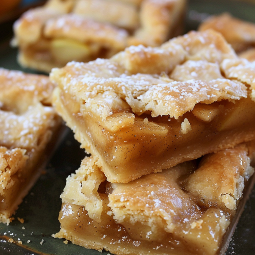 Flaky Apple Pie Bars