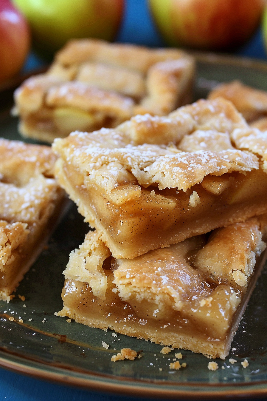 Flaky Apple Pie Bars