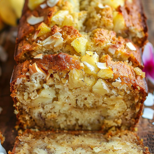 Hawaiian Banana Bread