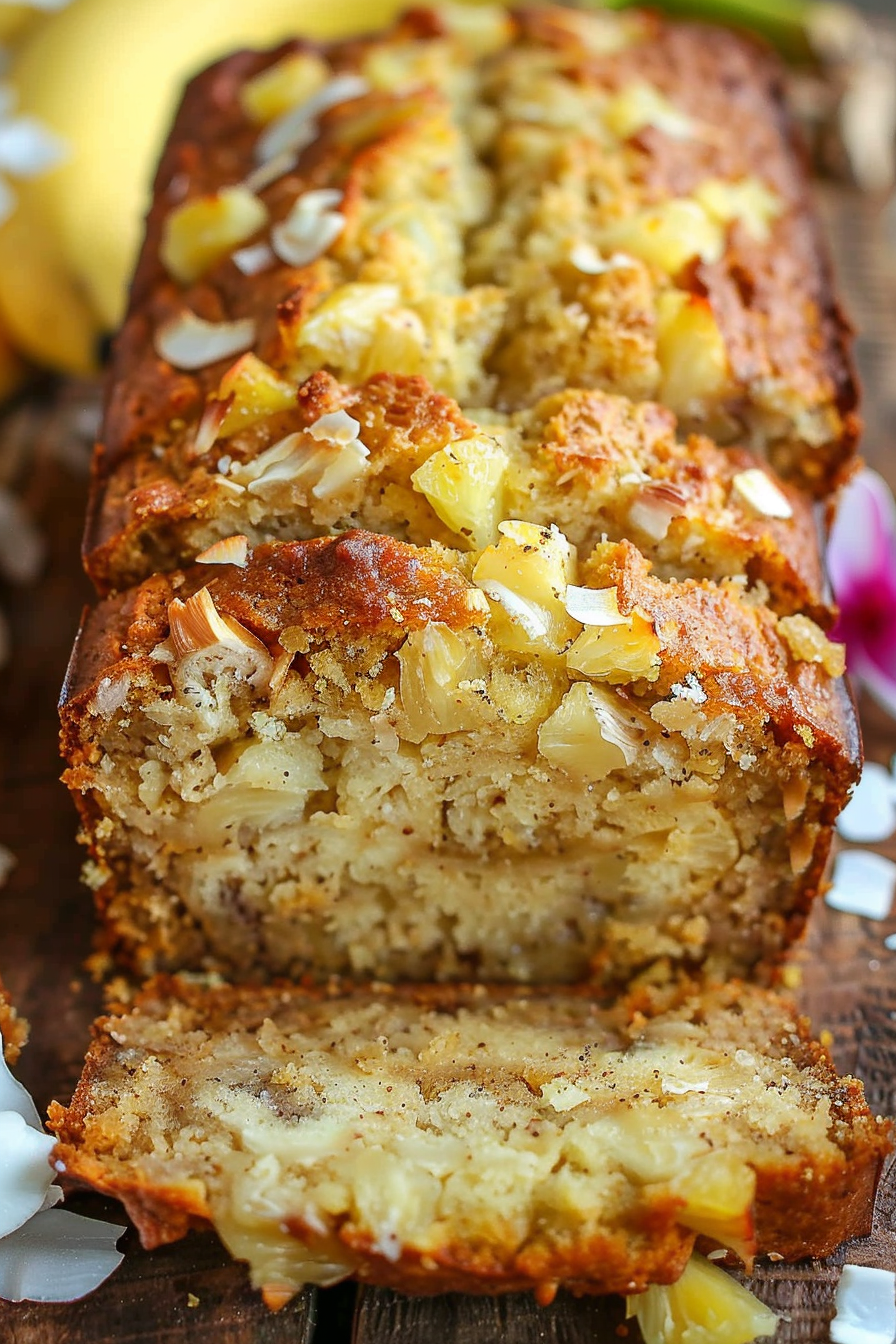 Hawaiian Banana Bread