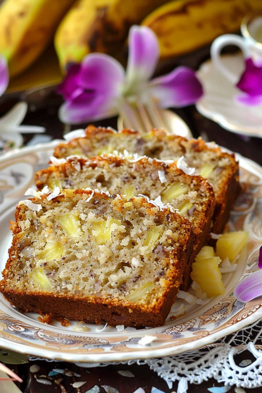 Hawaiian Banana Bread