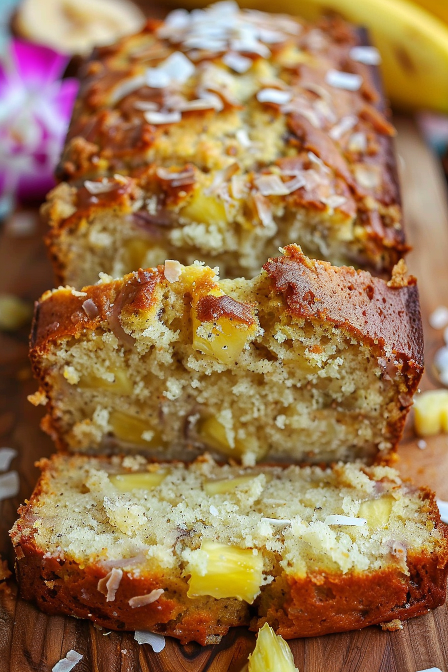 Hawaiian Banana Bread