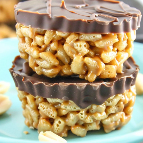 Peanut Butter Rice Krispies Cups