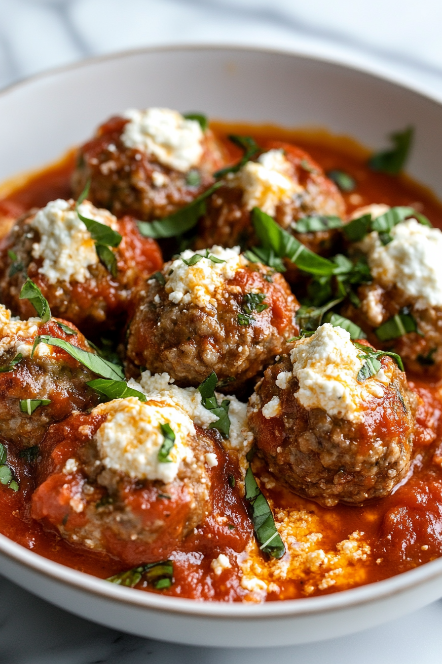 Ricotta Meatballs