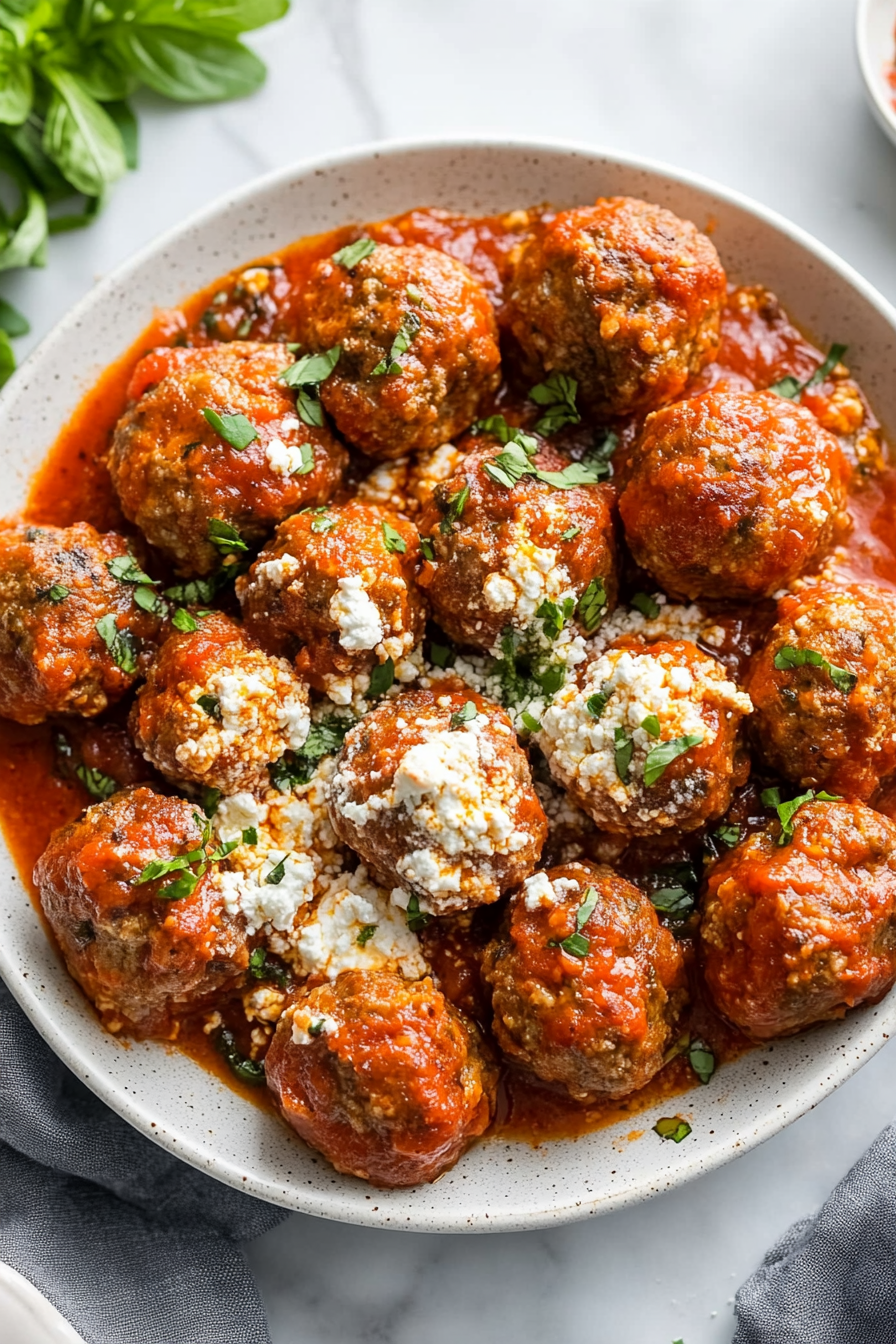 Ricotta Meatballs