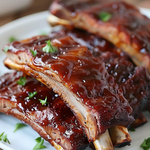 Slow Cooker Root Beer BBQ Pork Ribs