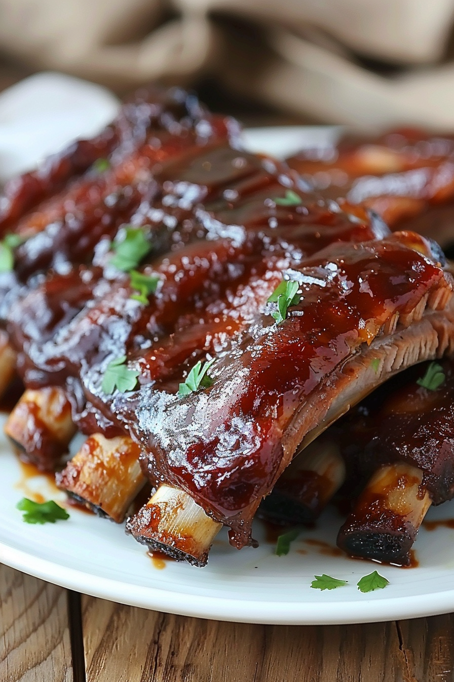 Slow Cooker Root Beer BBQ Pork Ribs