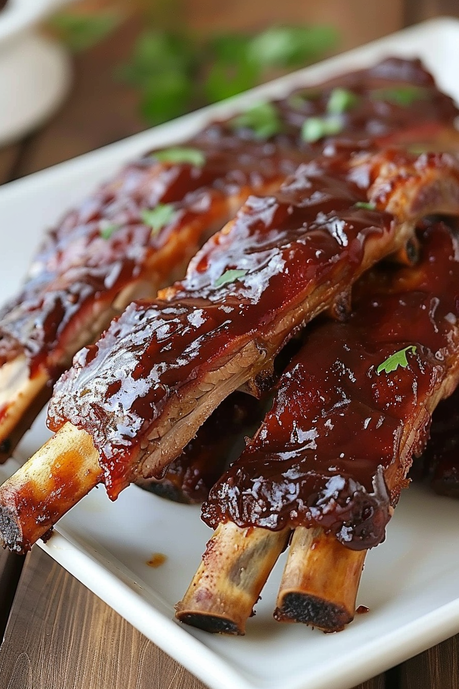 Slow Cooker Root Beer BBQ Pork Ribs