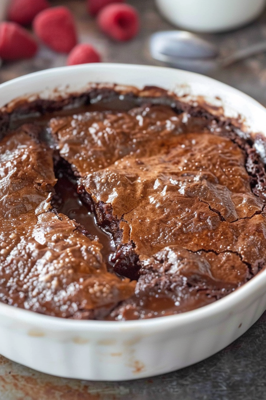 Southern Chocolate Cobbler