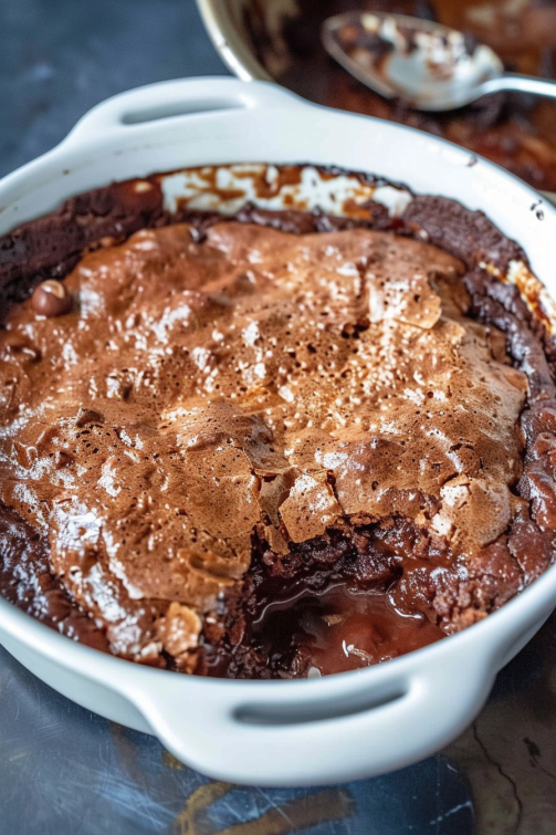 Southern Chocolate Cobbler - That Oven Feelin