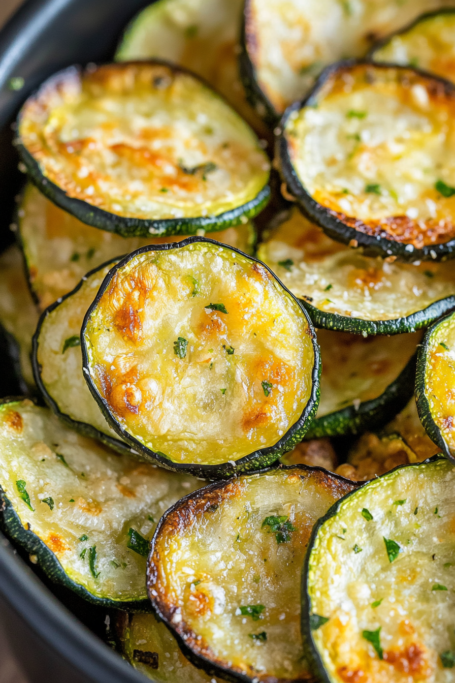 Air Fryer Zucchini Chips