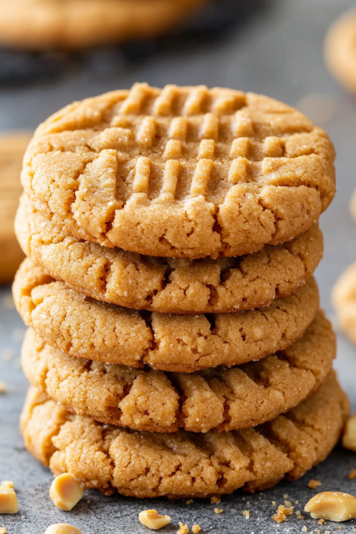 Air fryer Peanut Butter Cookies