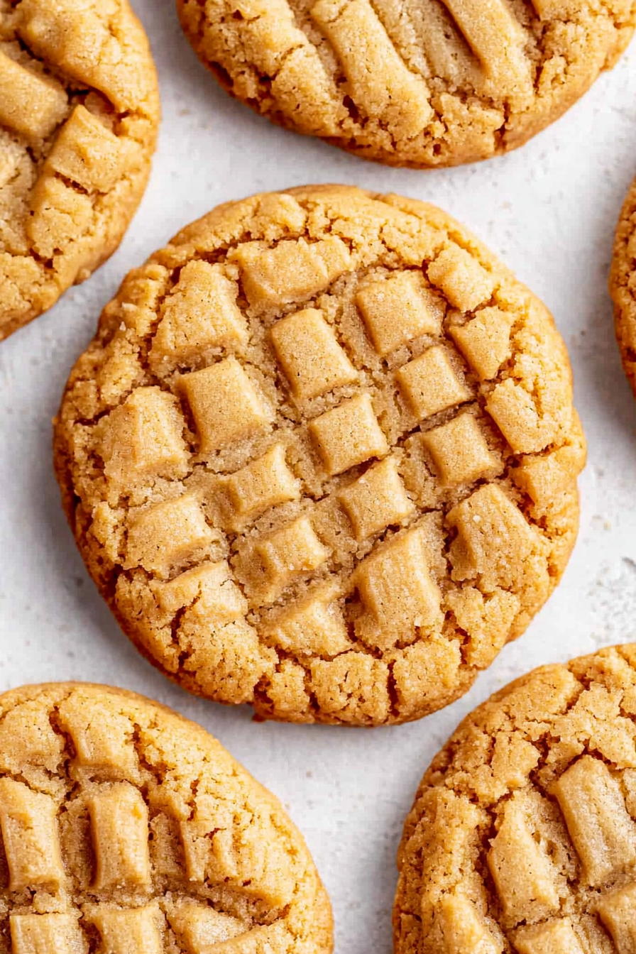 Air fryer Peanut Butter Cookies