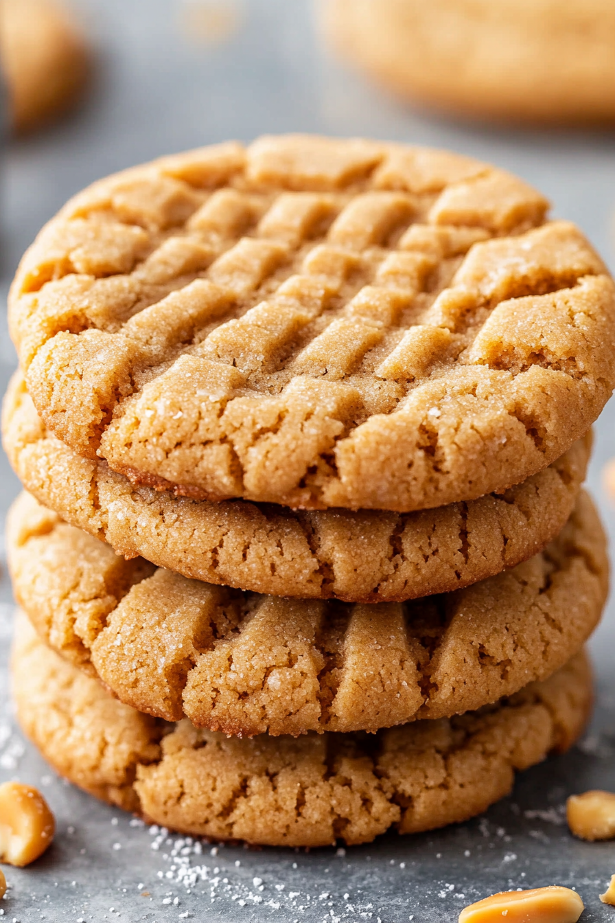 Air fryer Peanut Butter Cookies