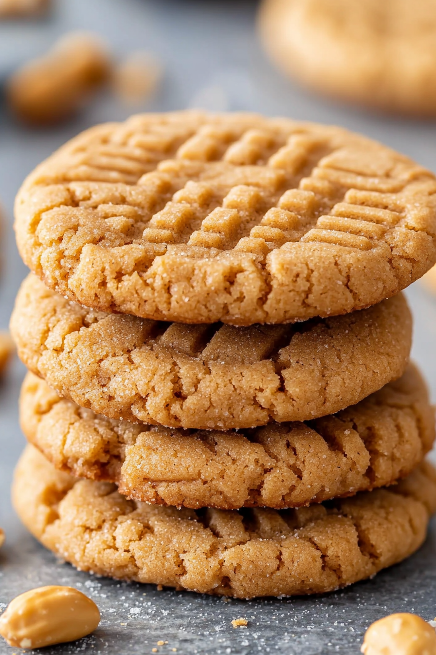 Air fryer Peanut Butter Cookies