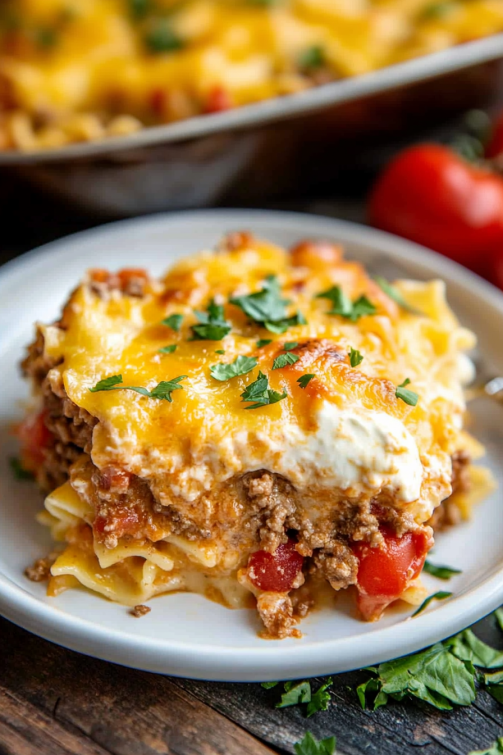 Beef Lombardi Casserole