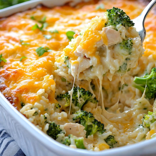 Chicken Broccoli Rice Casserole