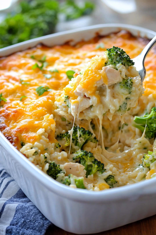 Chicken Broccoli Rice Casserole