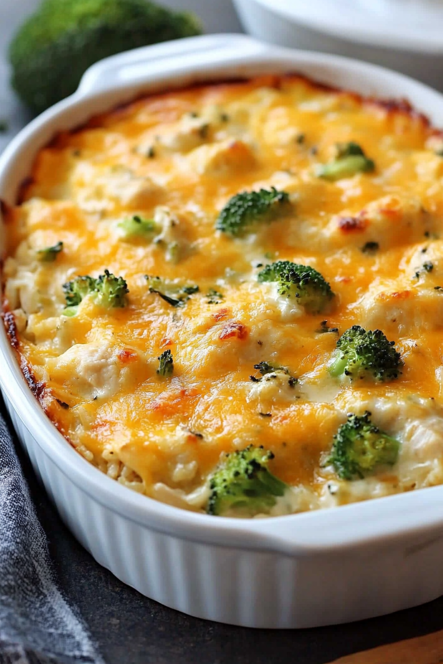 Chicken Broccoli Rice Casserole