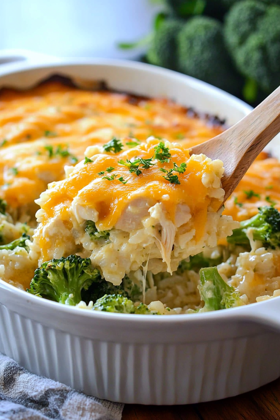 Chicken Broccoli Rice Casserole