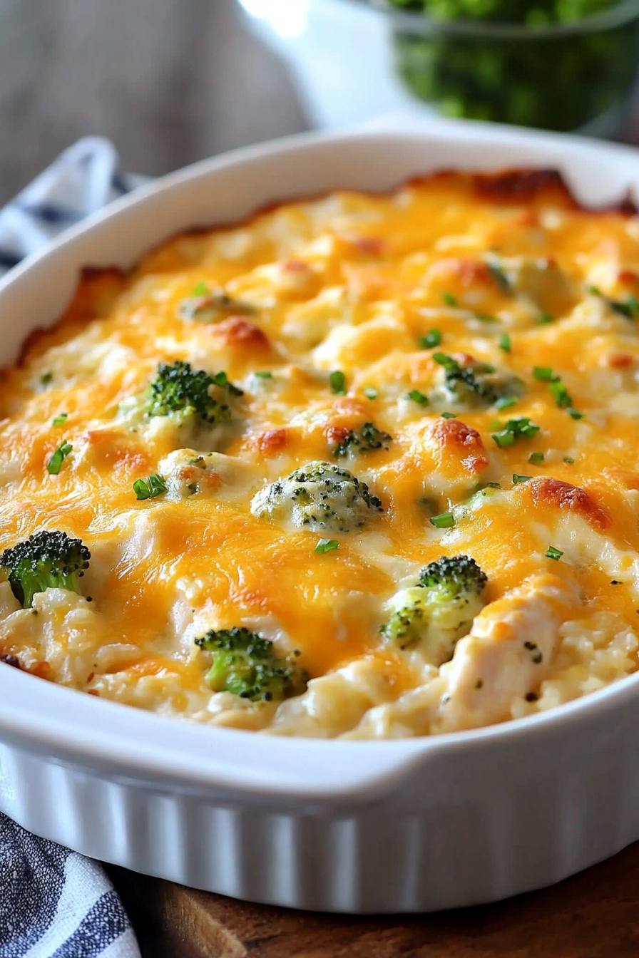 Chicken Broccoli Rice Casserole