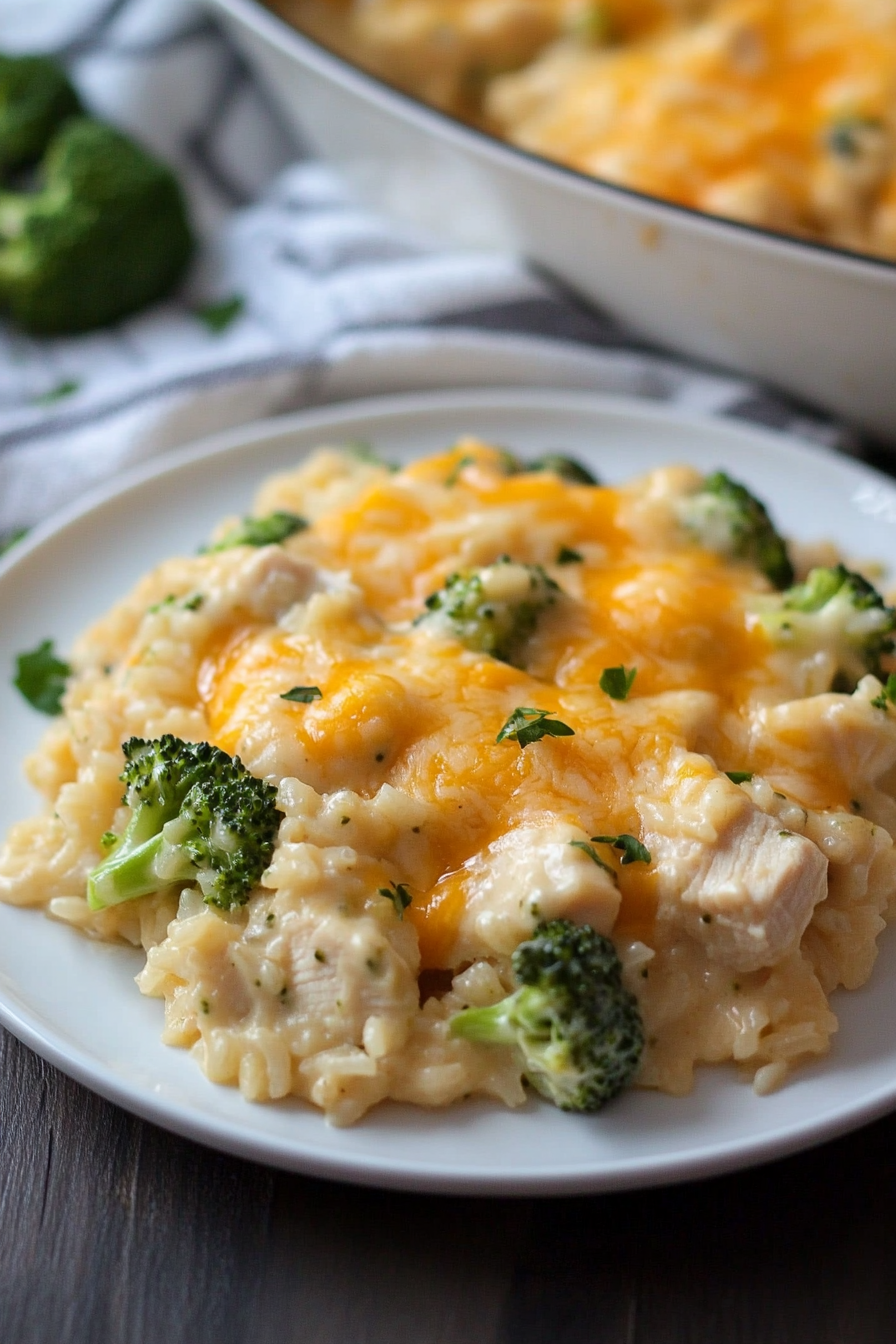 Chicken Broccoli Rice Casserole