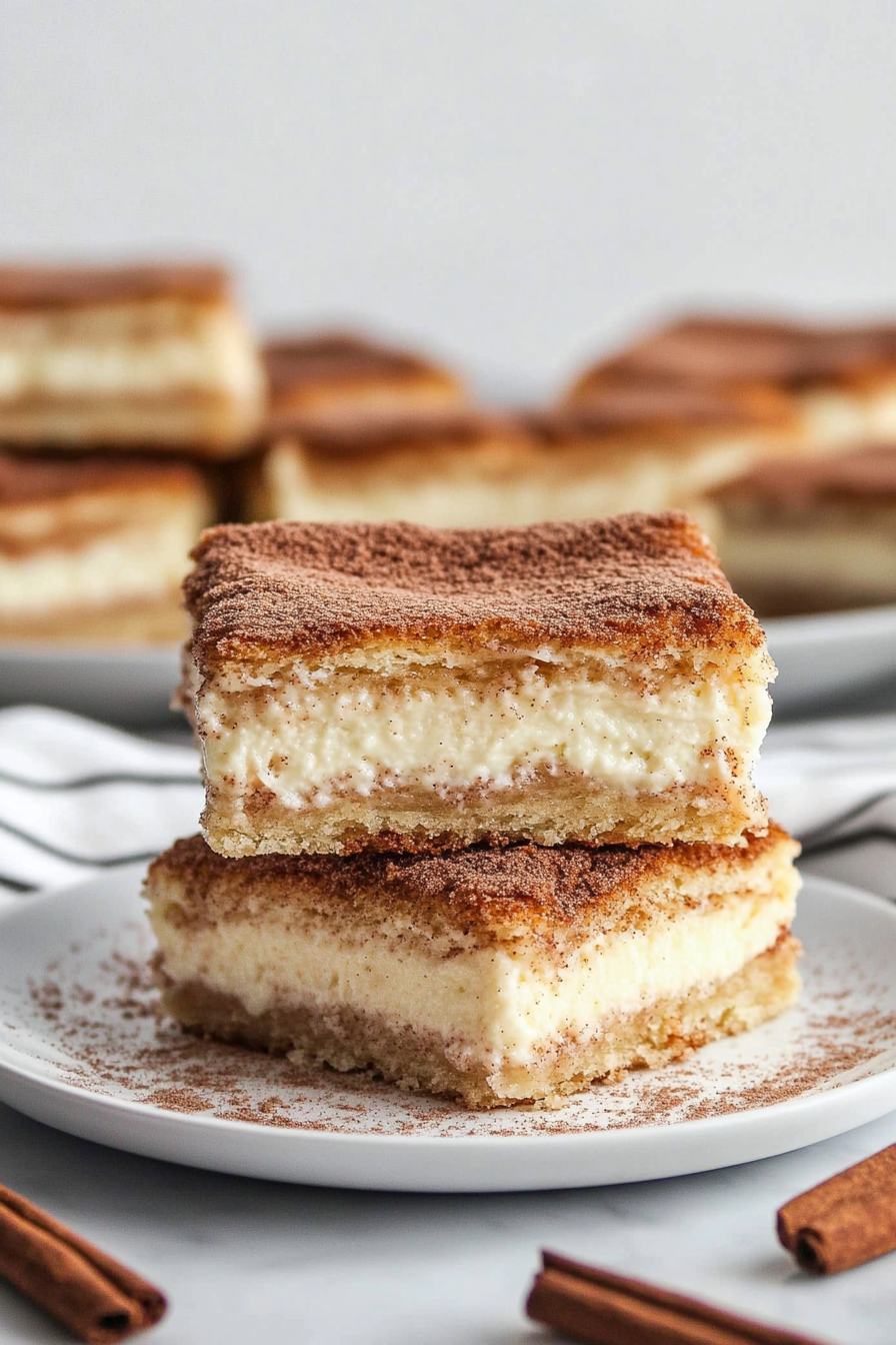 Churro Cheesecake Bars