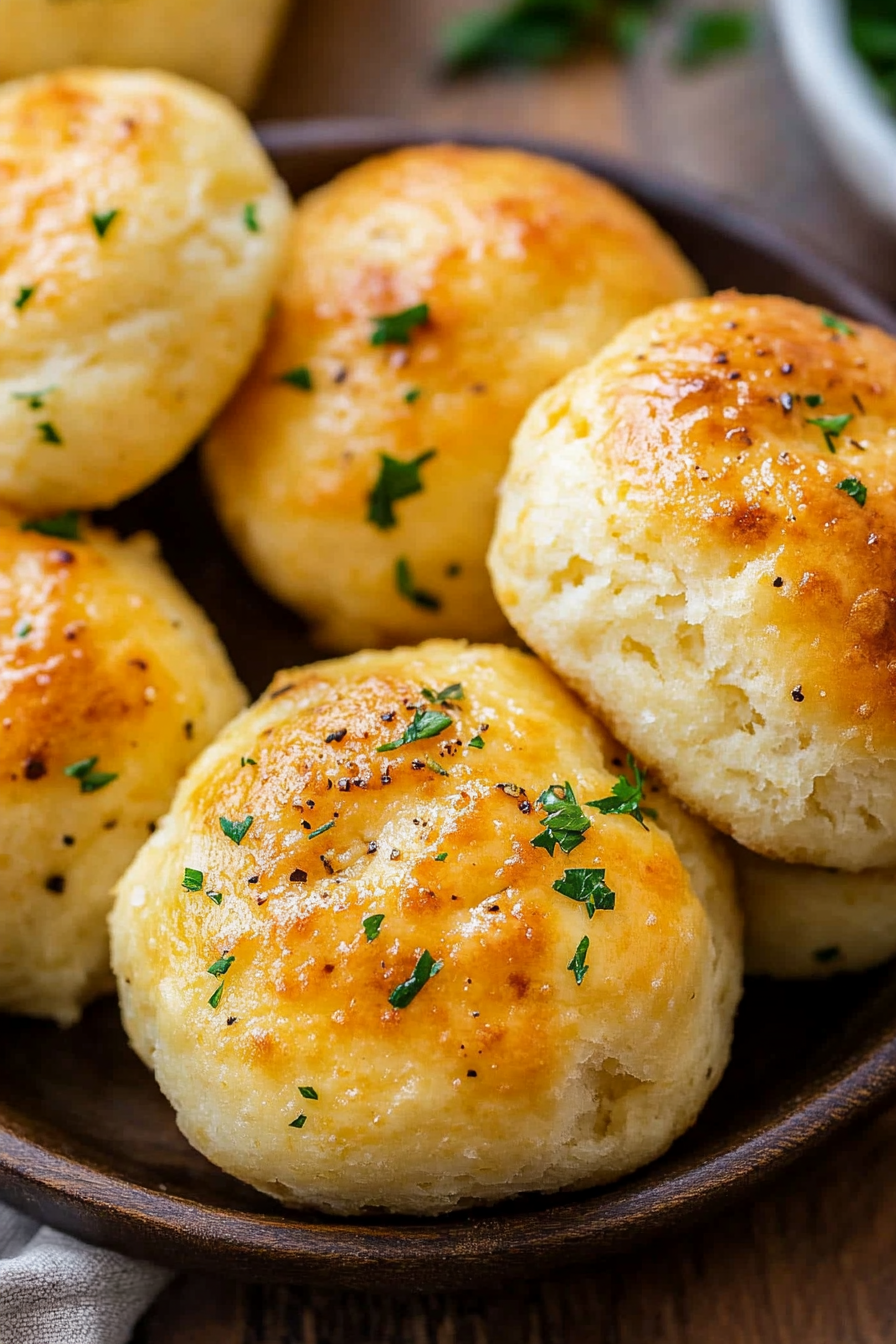 Gooey Mozzarella Biscuit Bombs