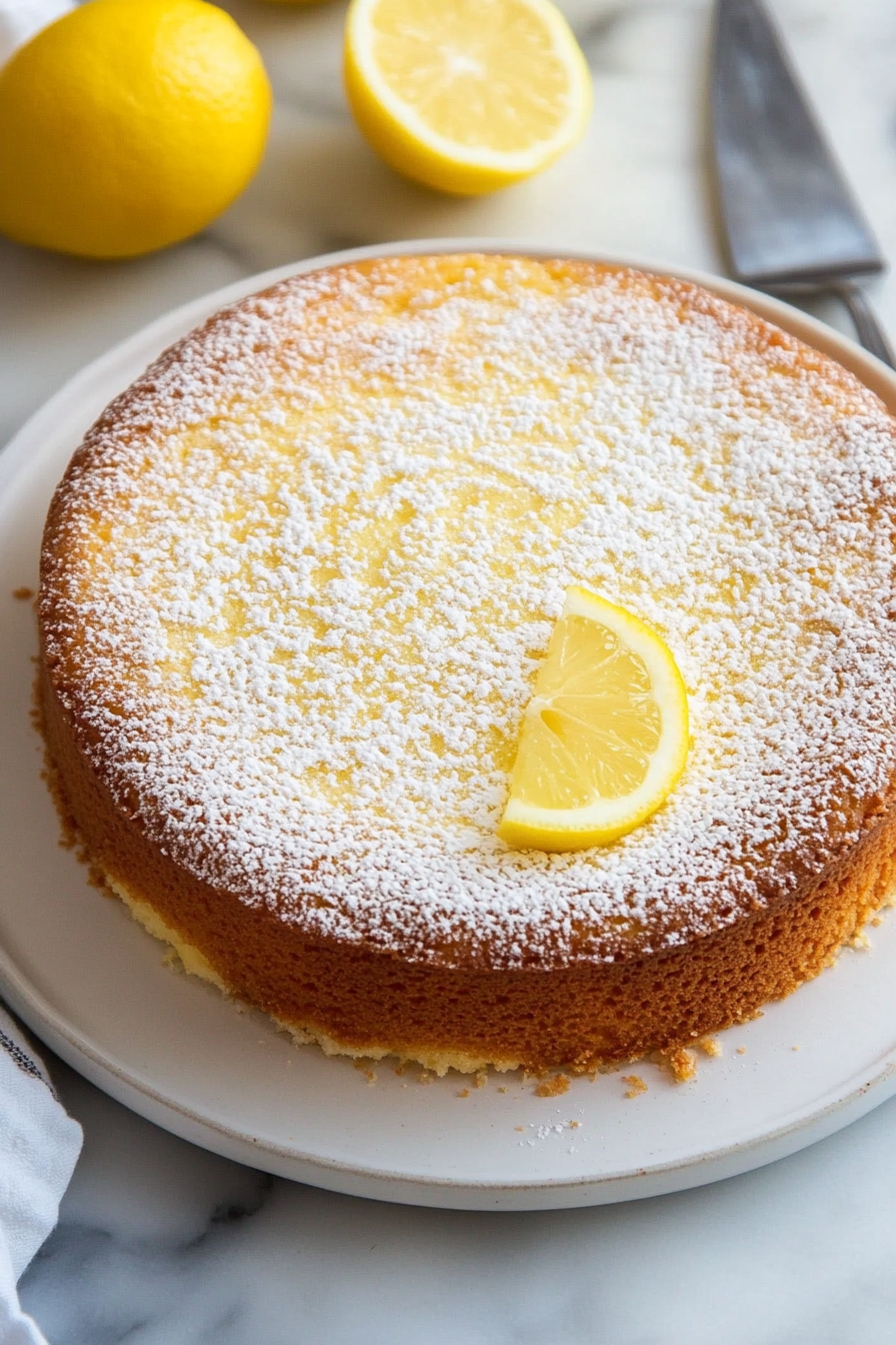 Limoncello Ricotta Cake