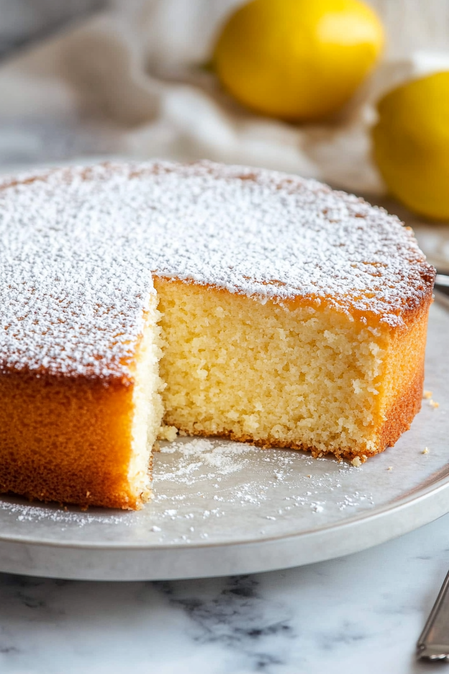 Limoncello Ricotta Cake