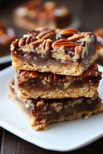 Pecan Turtle Bars - That Oven Feelin