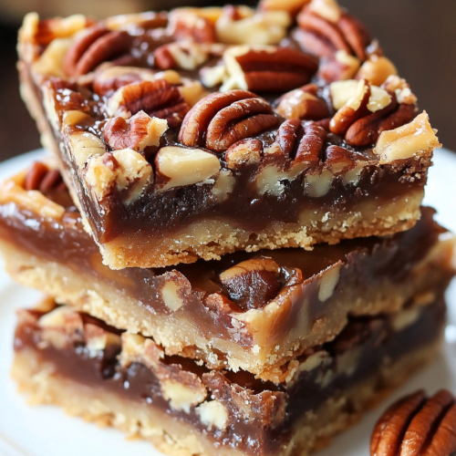 Pecan Turtle Bars - That Oven Feelin