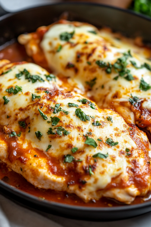 Quick & Easy Mozzarella Chicken