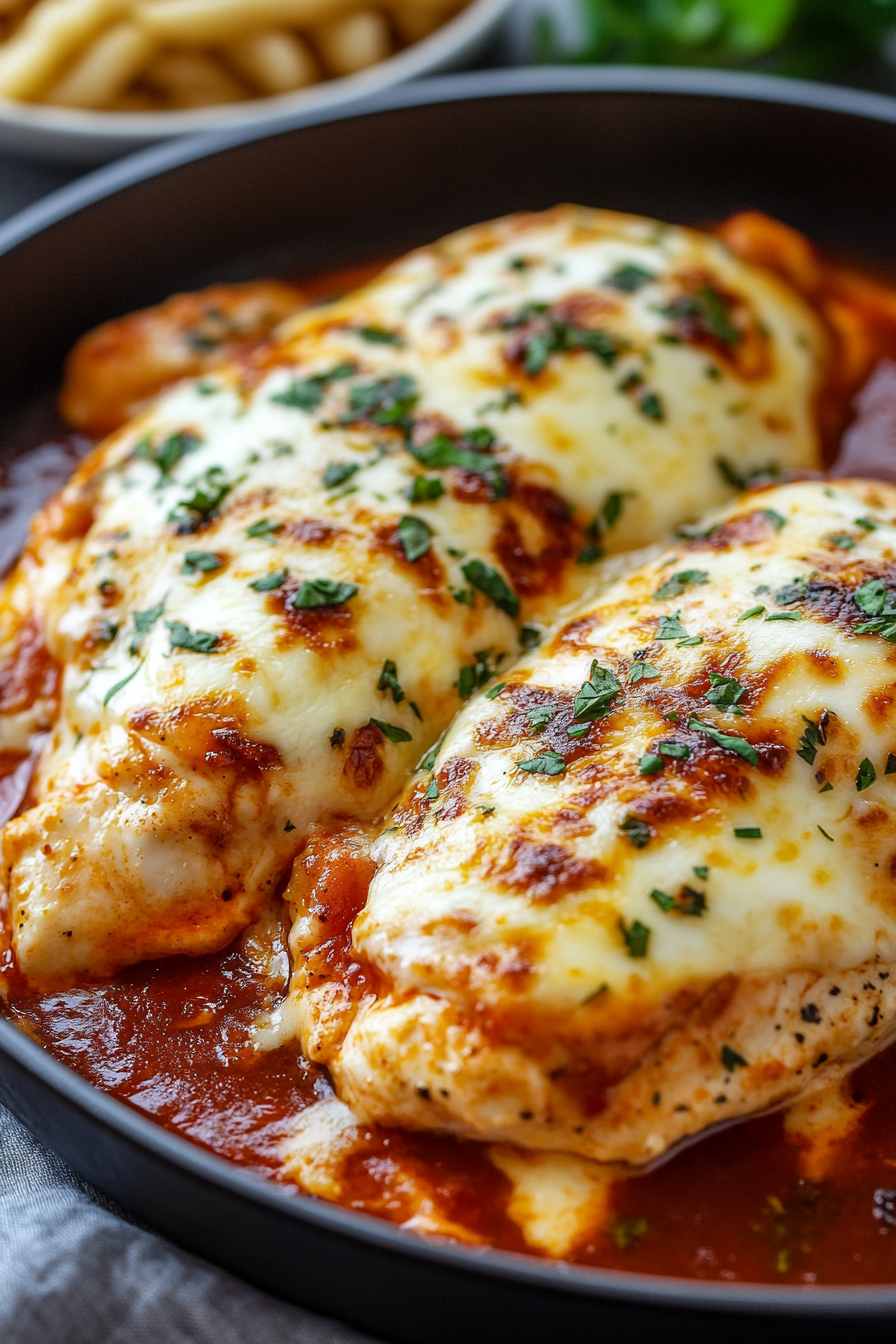 Quick & Easy Mozzarella Chicken