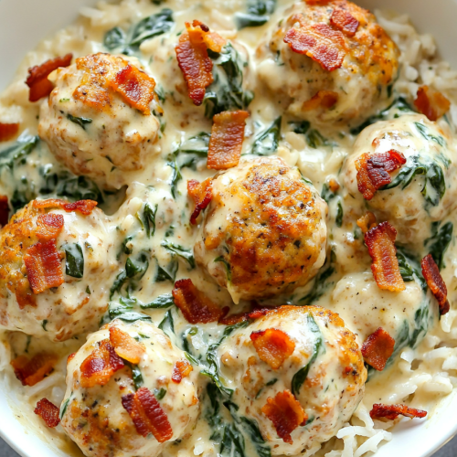 Baked Chicken Ricotta Meatballs