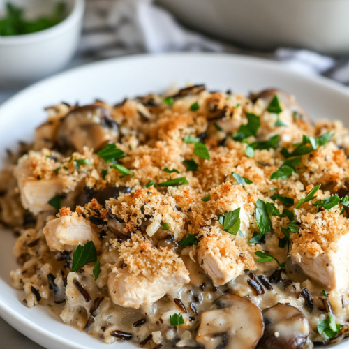 Chicken Wild Rice Casserole