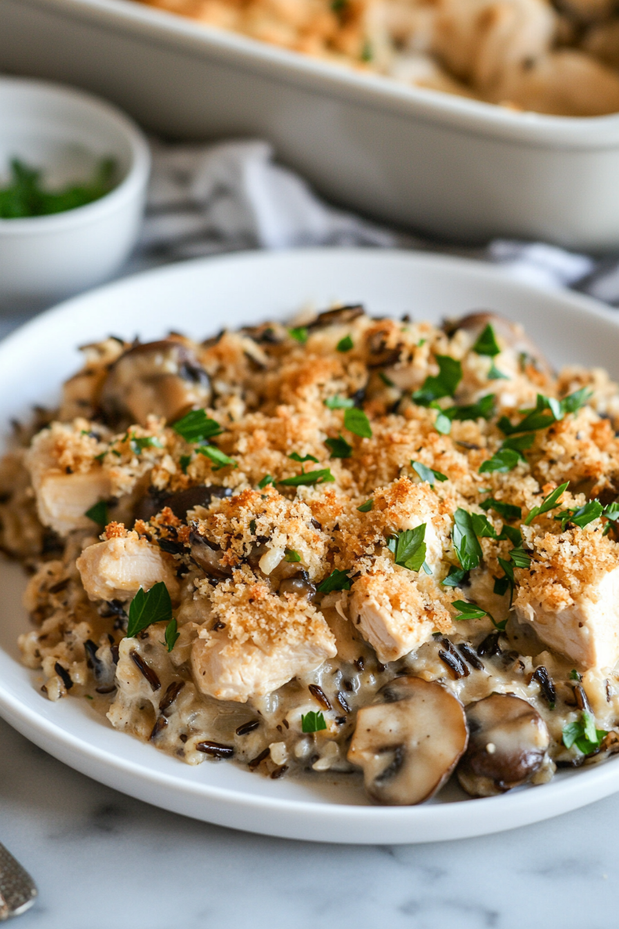 Chicken Wild Rice Casserole