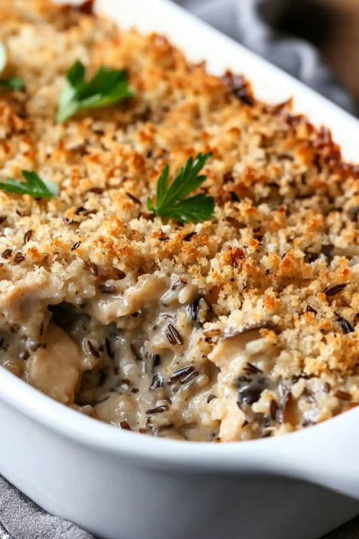 Chicken Wild Rice Casserole