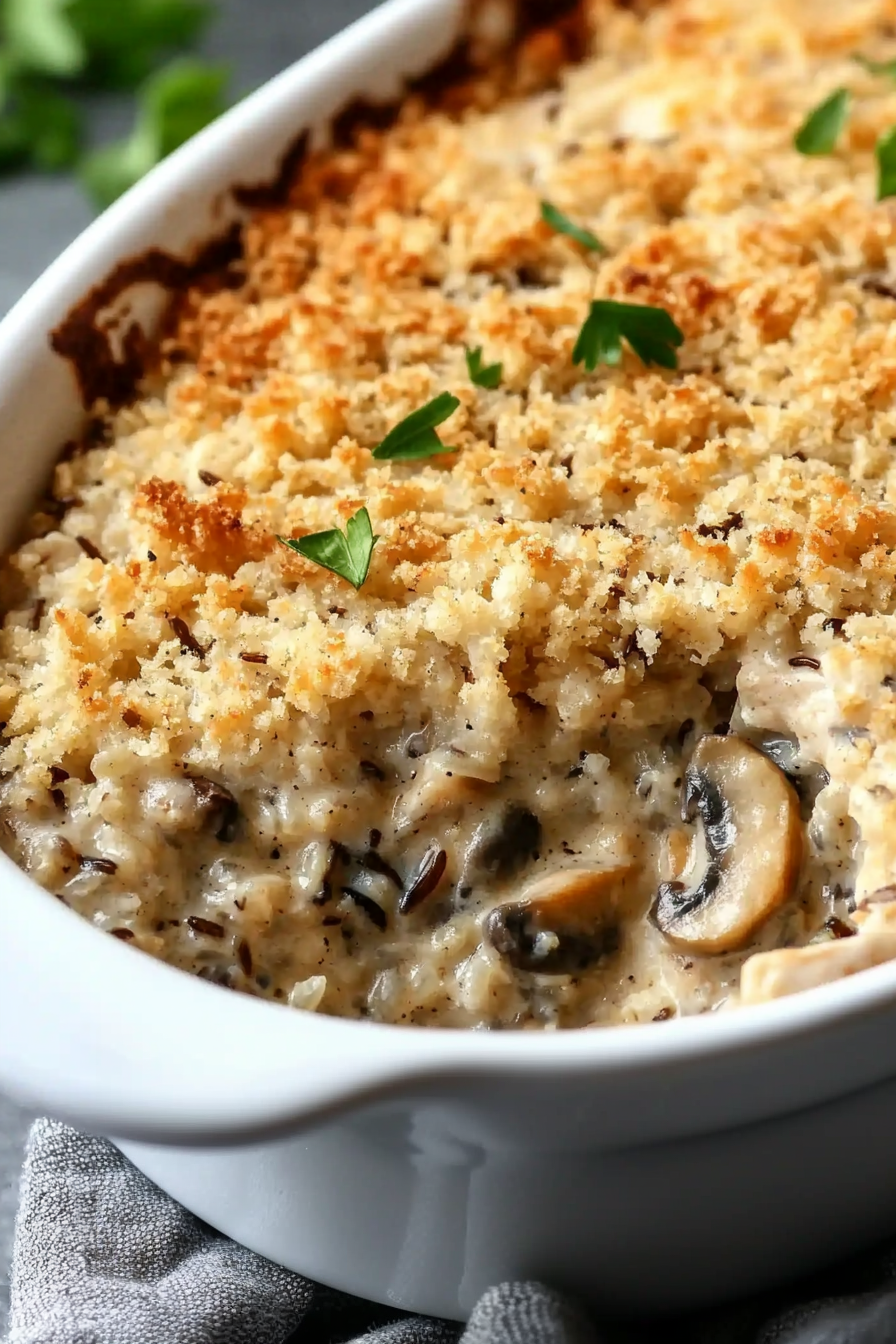 Chicken Wild Rice Casserole