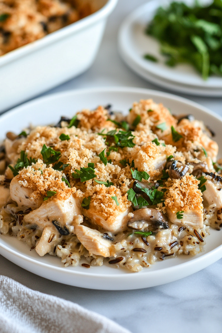 Chicken Wild Rice Casserole