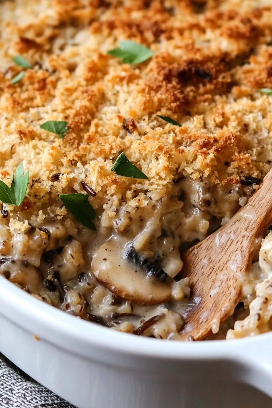 Chicken Wild Rice Casserole