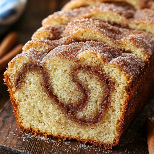 Cinnamon Swirl Donut Bread