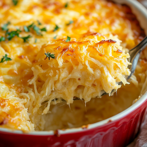 Copy Cat Cracker Barrel Hashbrown Casserole