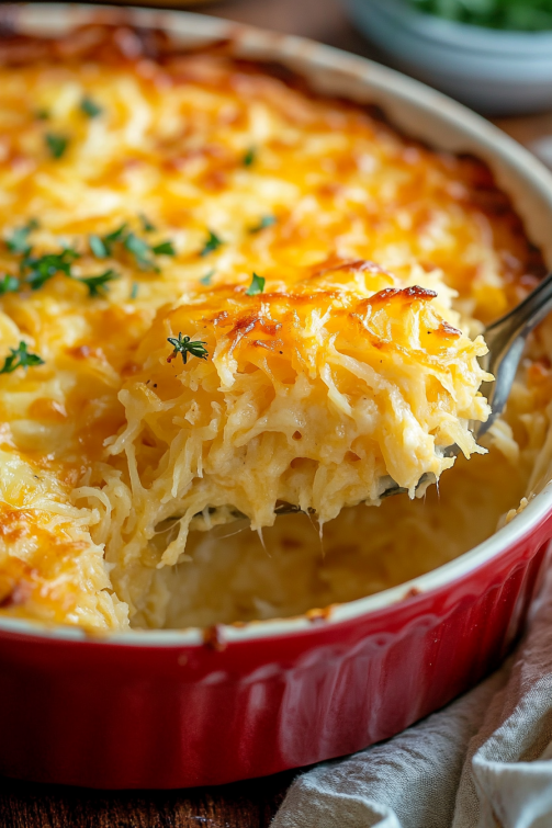 Copy Cat Cracker Barrel Hashbrown Casserole