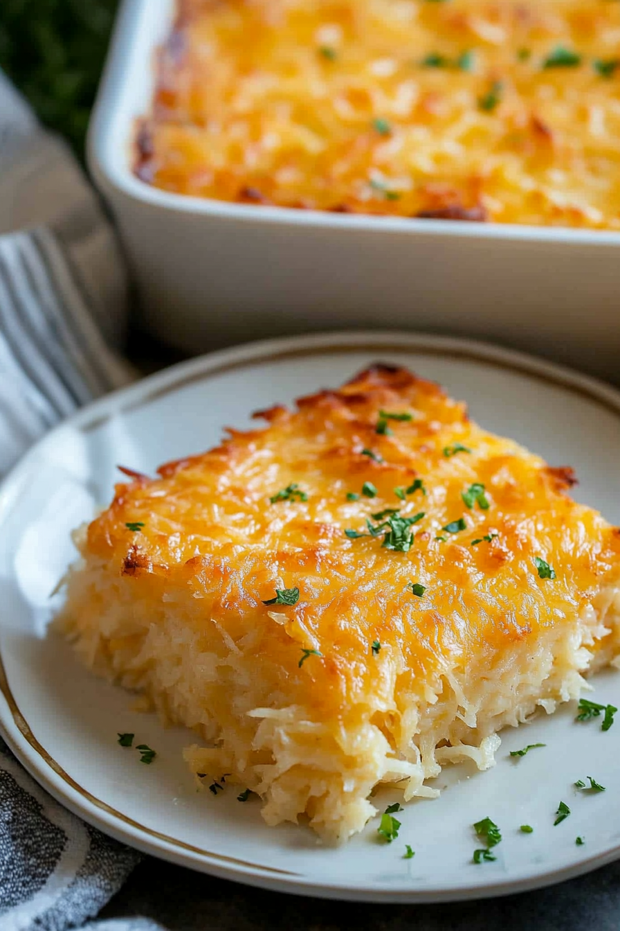 Copy Cat Cracker Barrel Hashbrown Casserole