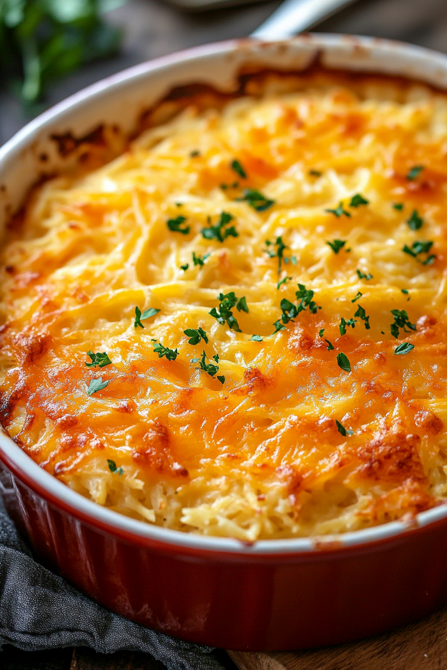 Copy Cat Cracker Barrel Hashbrown Casserole