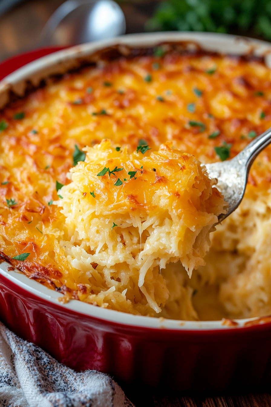 Copy Cat Cracker Barrel Hashbrown Casserole