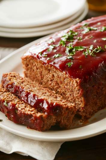 Copycat Cracker Barrel Meatloaf - That Oven Feelin
