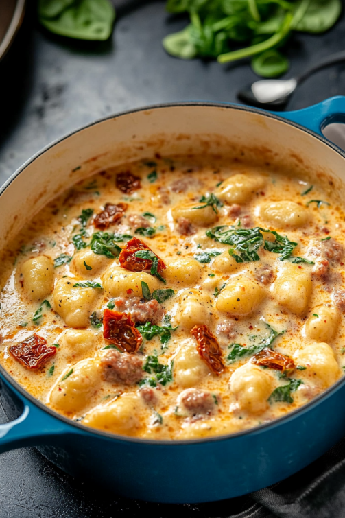 Creamy Chorizo Gnocchi