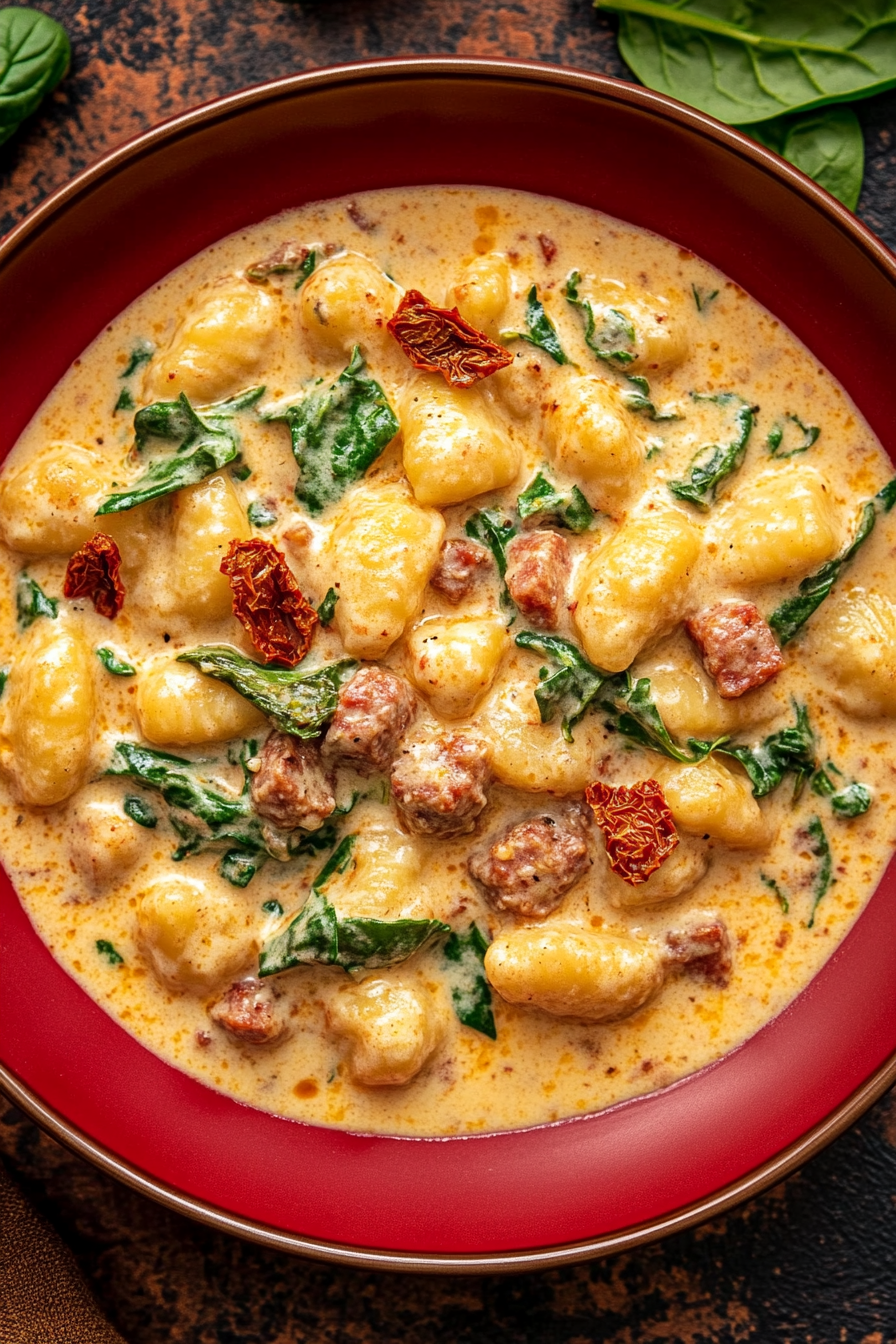 Creamy Chorizo Gnocchi